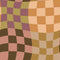 Thumbnail of pyschedelic check wallpaper in retro tones