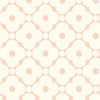 Thumbnail of vintage flower petal, geometric wallpaper in candy floss pink and cream