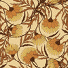 Thumbnail of interwining Josephine plant wallpaper in vintage browns and orange colourway