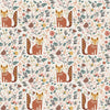 Let's Make A Den Wallpaper in Rusty Red