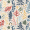 Woodland Walks Wallpaper in Retro Rainbow