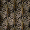 Jungle Beat Wallpaper in Black and Gold