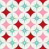 Starstruck Wallpaper in Powder Puff, Poison Apple and Mint Milkshake