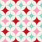 Starstruck Wallpaper in Powder Puff, Poison Apple and Mint Milkshake
