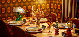 Table Talk Table Talk: Pattern Clashing and Unexpected Wallpaper